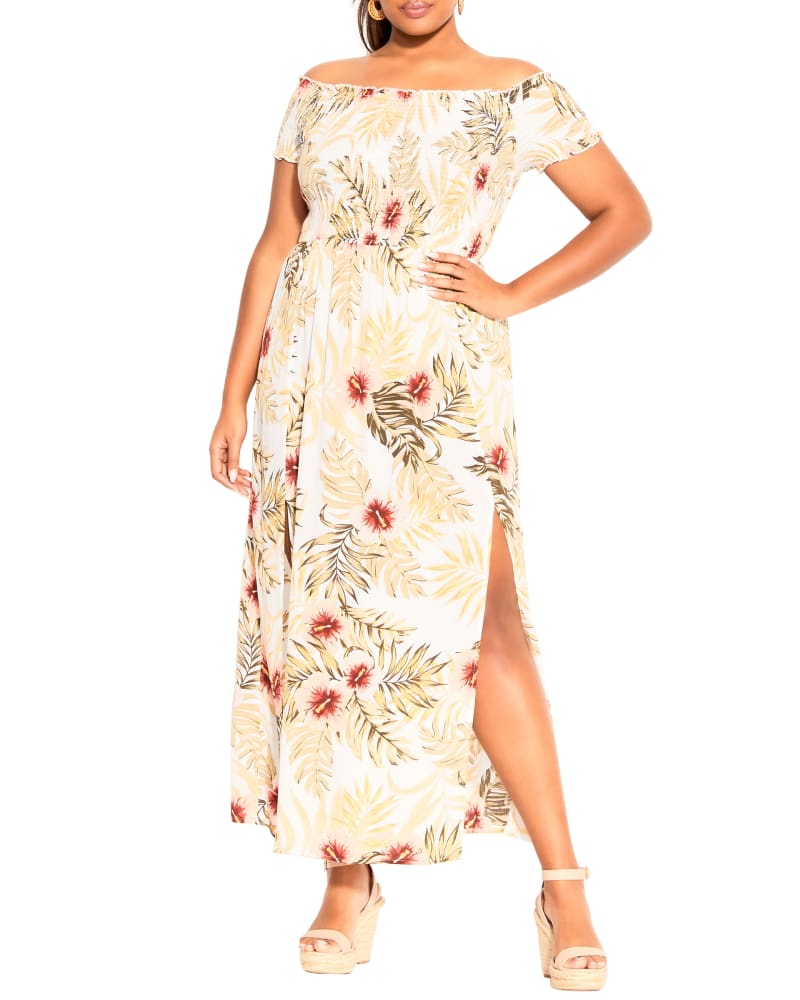 Plus size model wearing  by City Chic | Dia&Co | dia_product_style_image_id:201353